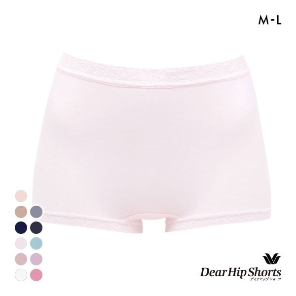 ワコール Wacoal ディアヒップショーツ DearHip Shorts 綿混 スタンダード ボーイレングスショーツ ML