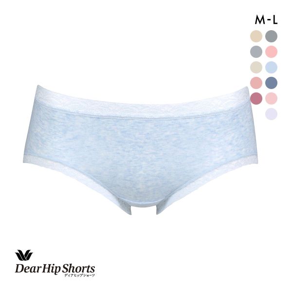 ワコール Wacoal ディアヒップショーツ DearHip Shorts 綿混 ビキニ スタンダード ノーマル ショーツ 単品