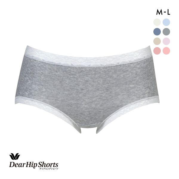 ワコール Wacoal ディアヒップショーツ DearHip Shorts 綿混 ノーマルショーツ