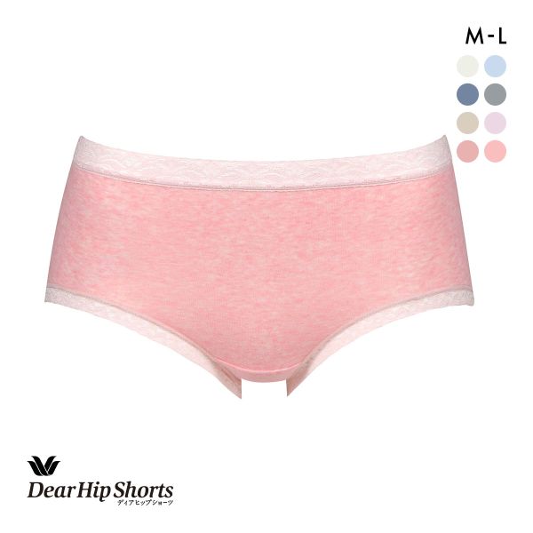 ワコール Wacoal ディアヒップショーツ DearHip Shorts 綿混 ノーマルショーツ