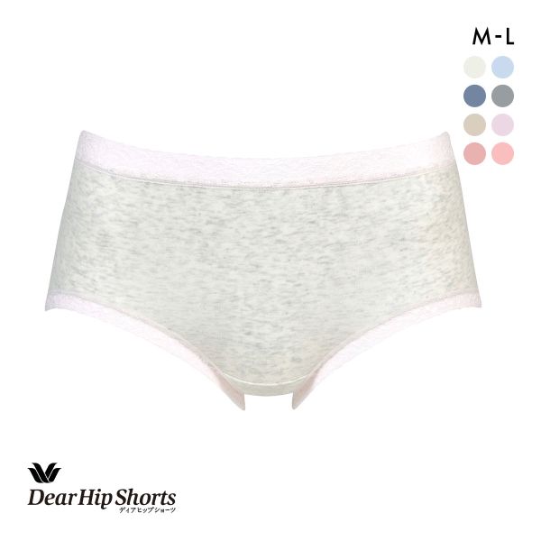 ワコール Wacoal ディアヒップショーツ DearHip Shorts 綿混 ノーマルショーツ