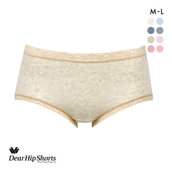 ワコール Wacoal ディアヒップショーツ DearHip Shorts 綿混 ノーマルショーツ