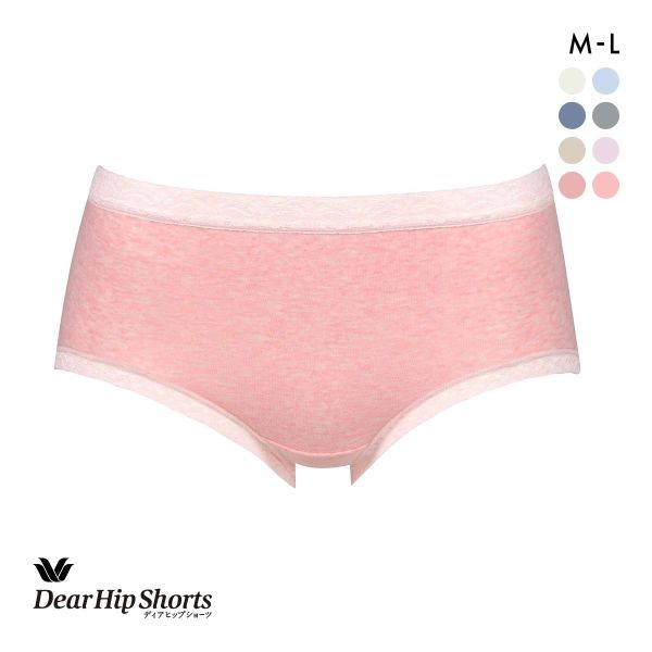 ワコール Wacoal ディアヒップショーツ DearHip Shorts 綿混 ノーマルショーツ