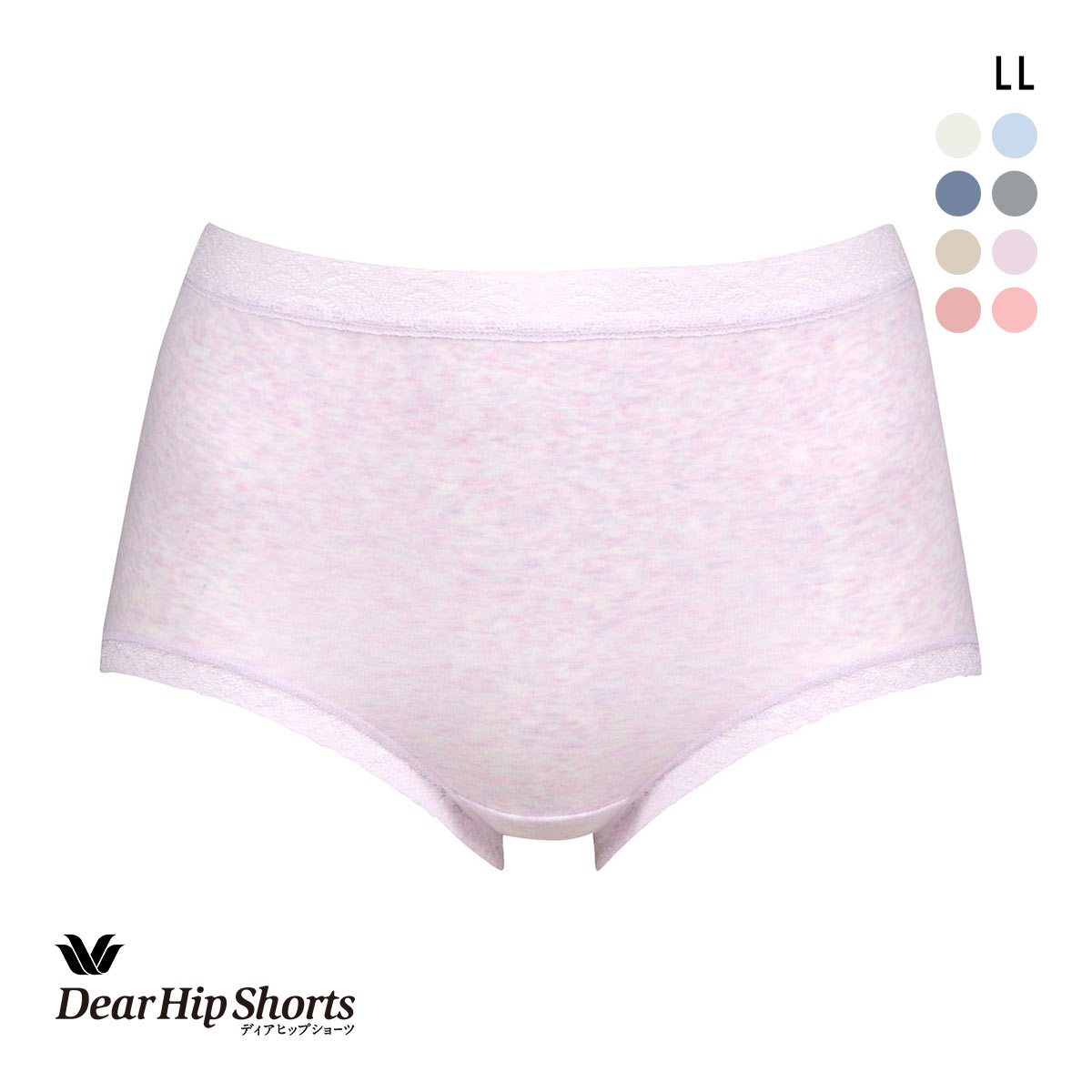 ワコール Wacoal ディアヒップショーツ DearHip Shorts 綿混