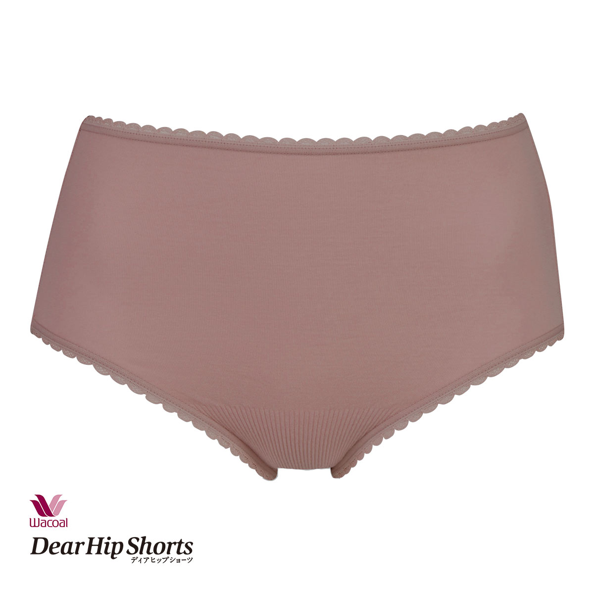 ワコール Wacoal ディアヒップショーツ DearHip Shorts ノーマル スタンダード ショーツ ML フィットタイプ 単品(BR-ブラウン-M)
