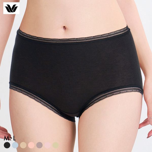ワコール Wacoal ディアヒップショーツ DearHip Shorts ふかめ 綿混 ショーツ ML 単品