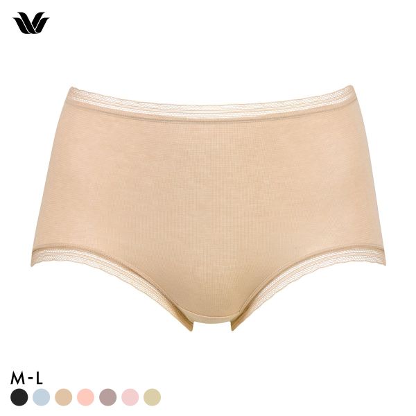ワコール Wacoal ディアヒップショーツ DearHip Shorts ふかめ 綿混 ショーツ ML 単品