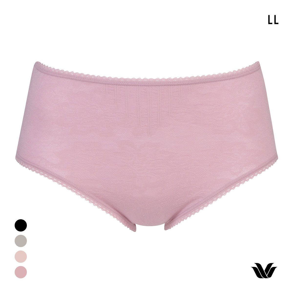 ワコール 綿混 ふかめ丈 ショーツ LL Wacoal(RP-ロマンピンク-LL)