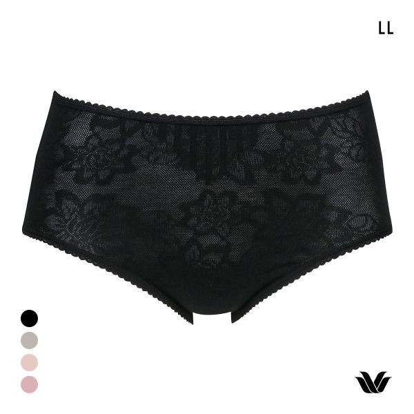 ワコール 綿混 ふかめ丈 ショーツ LL Wacoal