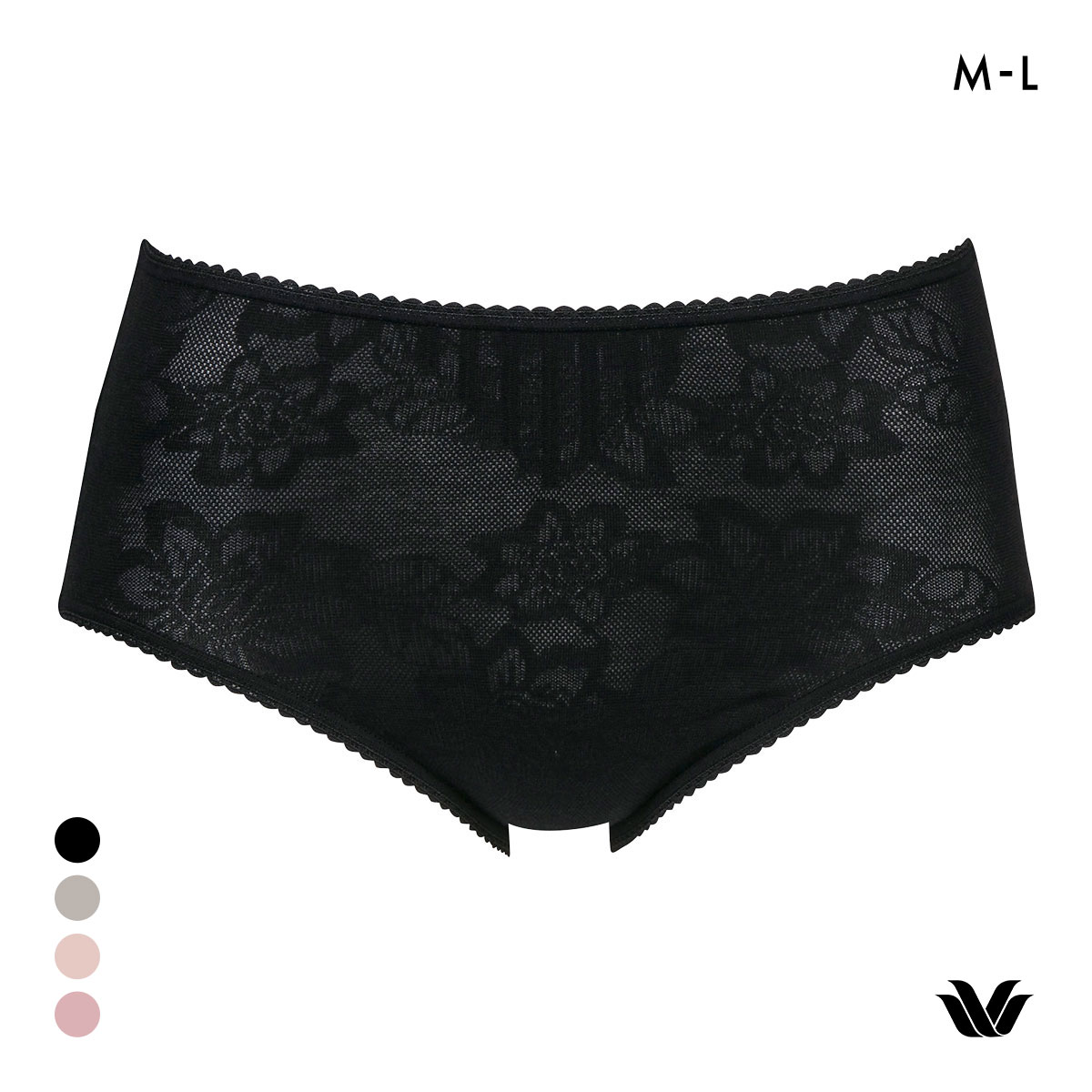 ワコール 綿混 ふかめ丈 ショーツ ML Wacoal