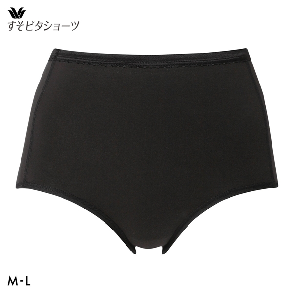 ワコール すそピタショーツ ノーマル はきこみふかめ ML 綿混 Wacoal