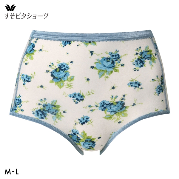 ワコール すそピタショーツ ノーマル はきこみふかめ ML 綿混 Wacoal