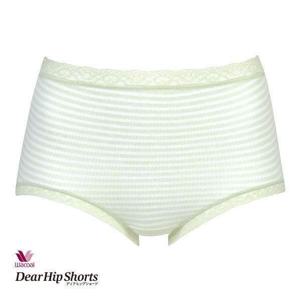ワコール Wacoal ディアヒップショーツ DearHip Shorts スタンダード ショーツ 深ばき 綿混 吸汗速乾 M L 単品