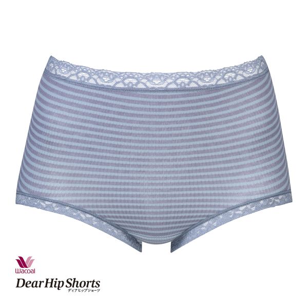 ワコール Wacoal ディアヒップショーツ DearHip Shorts スタンダード ショーツ 深ばき 綿混 吸汗速乾 M L 単品