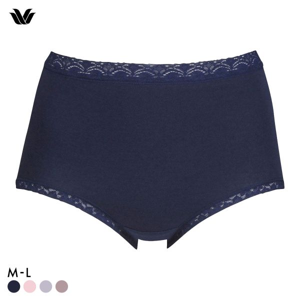 ワコール Wacoal ディアヒップショーツ DearHip Shorts 綿混 肌側起毛 スタンダード ノーマル ショーツ ML 単品