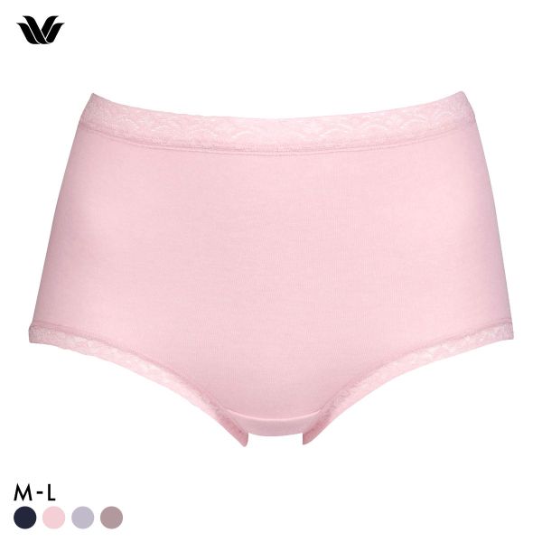 ワコール Wacoal ディアヒップショーツ DearHip Shorts 綿混 肌側起毛 スタンダード ノーマル ショーツ ML 単品