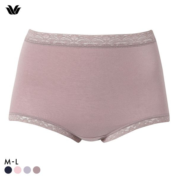 ワコール Wacoal ディアヒップショーツ DearHip Shorts 綿混 肌側起毛 スタンダード ノーマル ショーツ ML 単品
