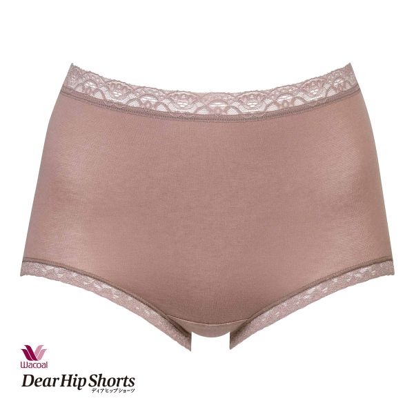 ワコール ディアヒップショーツ 綿混 ふかめ スタンダード ショーツ ML Wacoal DearHip Shorts あったか