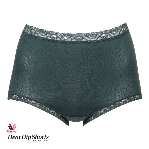 ワコール ディアヒップショーツ 綿混 ふかめ スタンダード ショーツ ML Wacoal DearHip Shorts あったか