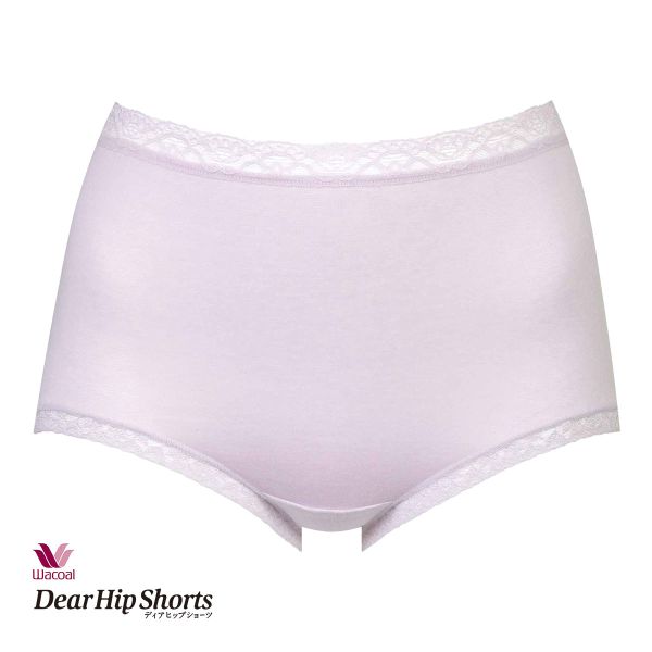 ワコール ディアヒップショーツ 綿混 ふかめ スタンダード ショーツ ML Wacoal DearHip Shorts あったか