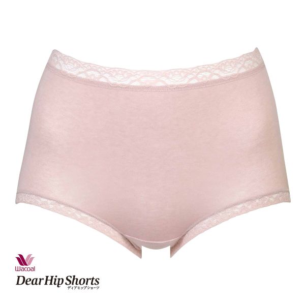 ワコール ディアヒップショーツ 綿混 ふかめ スタンダード ショーツ ML Wacoal DearHip Shorts あったか
