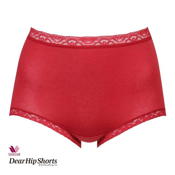 ワコール ディアヒップショーツ 綿混 ふかめ スタンダード ショーツ ML Wacoal DearHip Shorts あったか