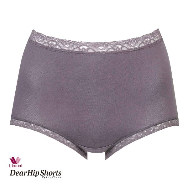 ワコール ディアヒップショーツ 綿混 ふかめ スタンダード ショーツ ML Wacoal DearHip Shorts あったか