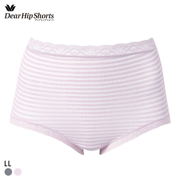 ワコール ディアヒップショーツ スタンダード ショーツ 深ばき 綿混 LL 単品 Wacoal DearHip Shorts