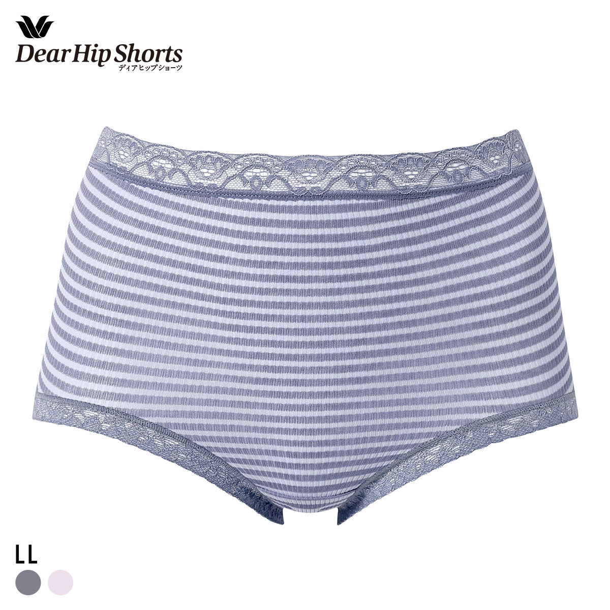 ワコール ディアヒップショーツ スタンダード ショーツ 深ばき 綿混 LL 単品 Wacoal DearHip Shorts