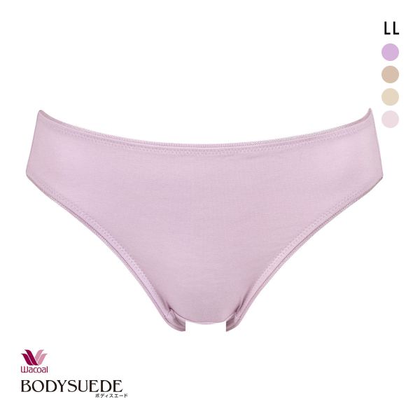ワコール Wacoal ボディスエード BODYSUEDE ハイレッグ ショーツ LL 浅め 単品