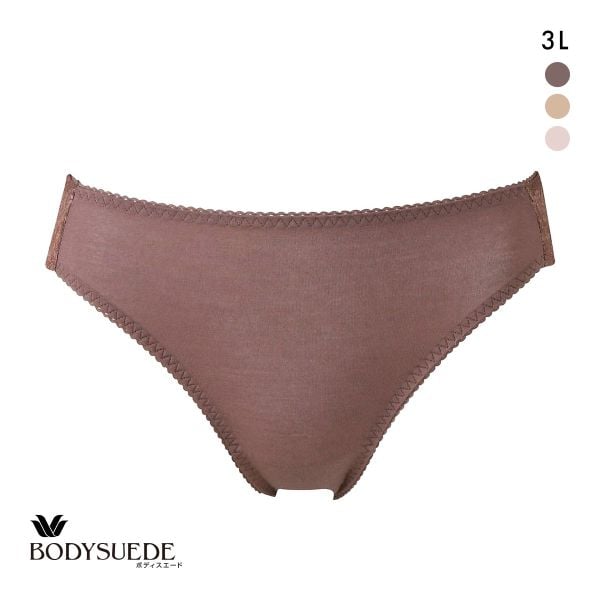 ワコール ボディスエード 環境配慮 ハイレッグ テンセル混 3L Wacoal BODYSUEDE
