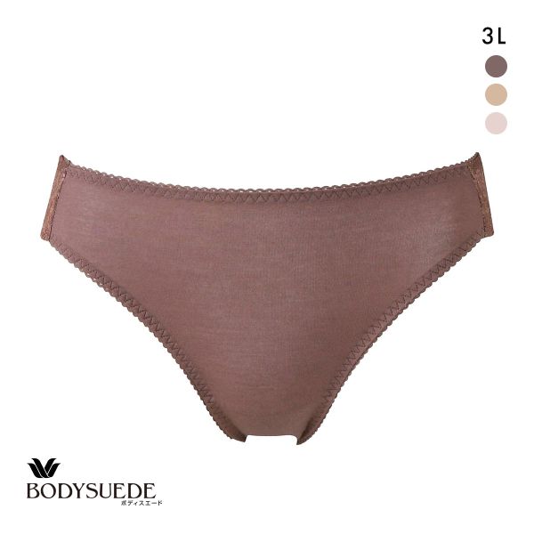 ワコール ボディスエード 環境配慮 ハイレッグ テンセル混 3L Wacoal BODYSUEDE