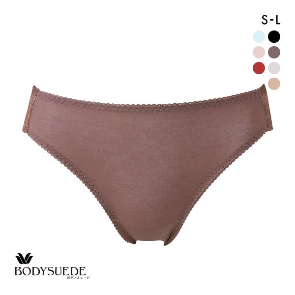 ワコール ボディスエード 環境配慮 ハイレッグ テンセル混 ML Wacoal BODYSUEDE