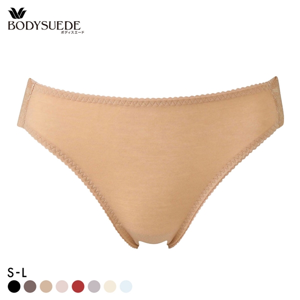 ワコール ボディスエード 環境配慮 ハイレッグ テンセル混 ML Wacoal BODYSUEDE
