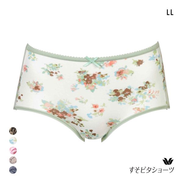ワコール すそピタショーツ ノーマル LL 綿混 Wacoal