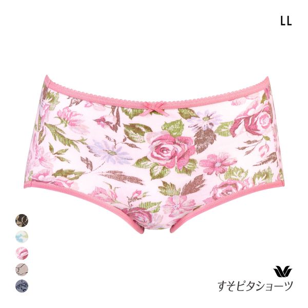 ワコール すそピタショーツ ノーマル LL 綿混 Wacoal