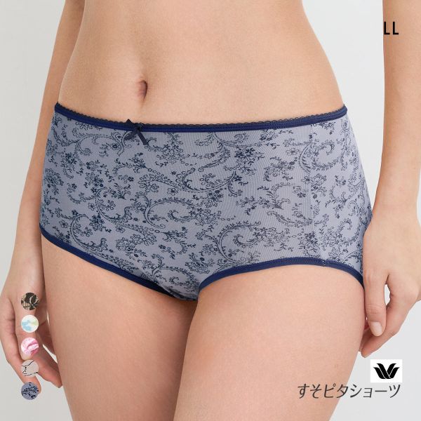 ワコール すそピタショーツ ノーマル LL 綿混 Wacoal