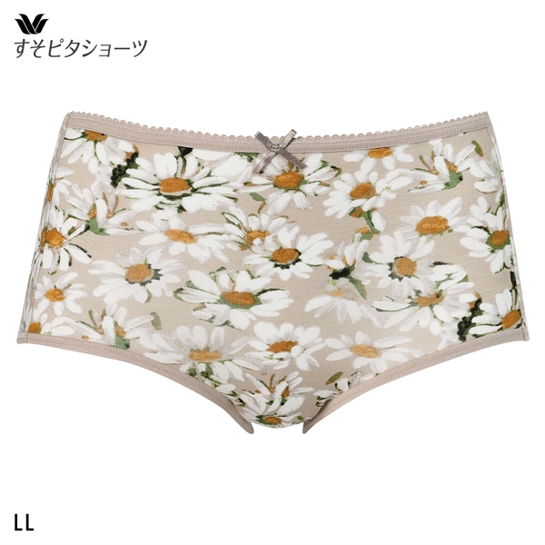 ワコール すそピタショーツ ノーマル LL 綿混 Wacoal