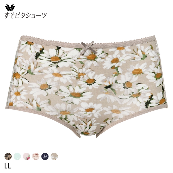 ワコール すそピタショーツ ノーマル LL 綿混 Wacoal