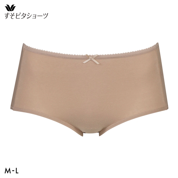 ワコール すそピタショーツ ノーマル ML 綿混 Wacoal