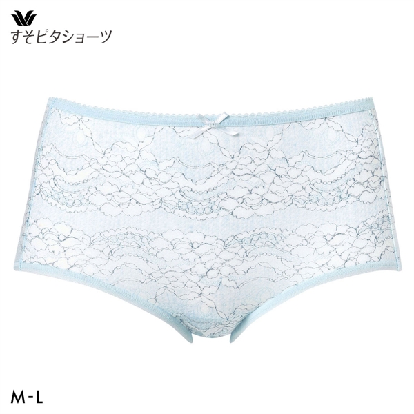 ワコール すそピタショーツ ノーマル ML 綿混 Wacoal