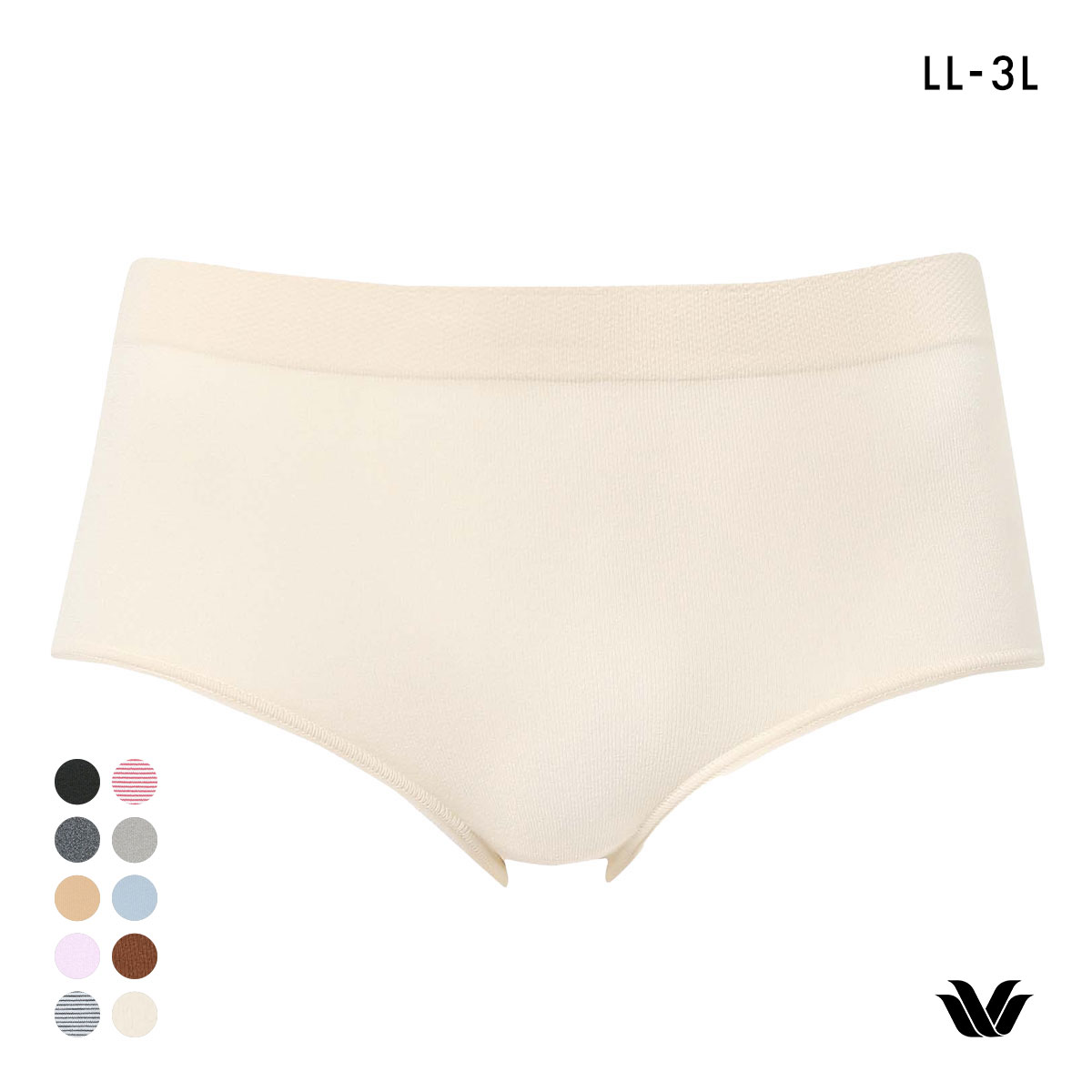 ワコール Wacoal ボディスエード BODYSUEDE 360°ラクストレッチ ショーツ L-3L はきこみ丈ふつう