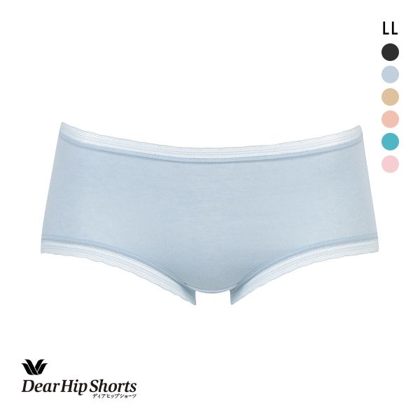 ワコール Wacoal ディアヒップショーツ DearHip Shorts オーガニックコットン混 ノーマルショーツ LL