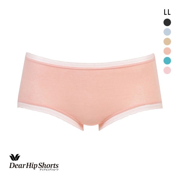 ワコール Wacoal ディアヒップショーツ DearHip Shorts オーガニックコットン混 ノーマルショーツ LL