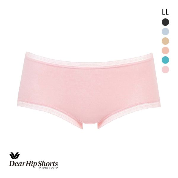 ワコール Wacoal ディアヒップショーツ DearHip Shorts オーガニックコットン混 ノーマルショーツ LL