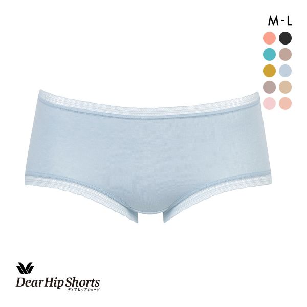 ワコール Wacoal ディアヒップショーツ DearHip Shorts オーガニックコットン混 ノーマルショーツ ML