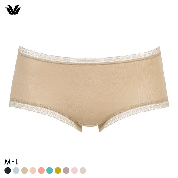 ワコール Wacoal ディアヒップショーツ DearHip Shorts オーガニックコットン混 ノーマルショーツ ML