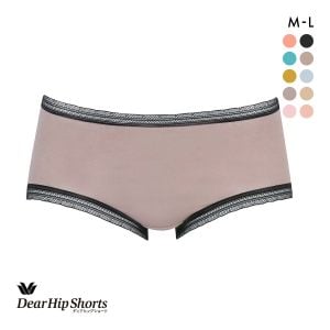 ワコール Wacoal ディアヒップショーツ DearHip Shorts オーガニックコットン混 ノーマルショーツ ML