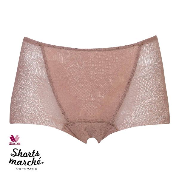 ワコール Wacoal ショーツマルシェ Shorts marche 軽失禁対応 ボーイレングスショーツ SML ふつう丈 単品