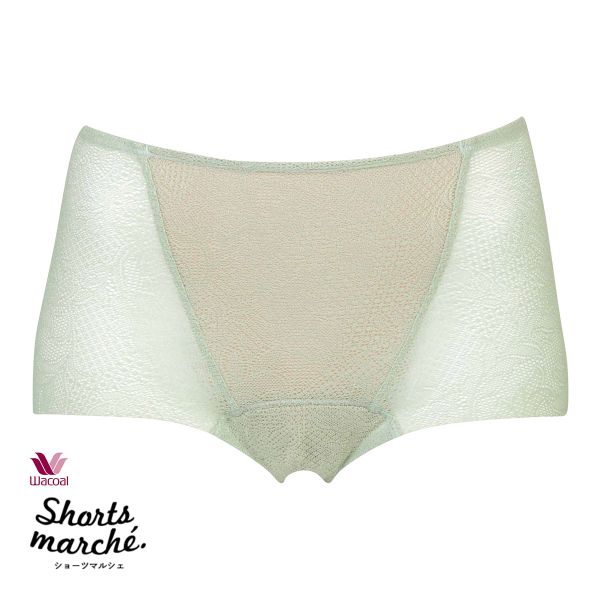 ワコール Wacoal ショーツマルシェ Shorts marche 軽失禁対応 ボーイレングスショーツ SML ふつう丈 単品
